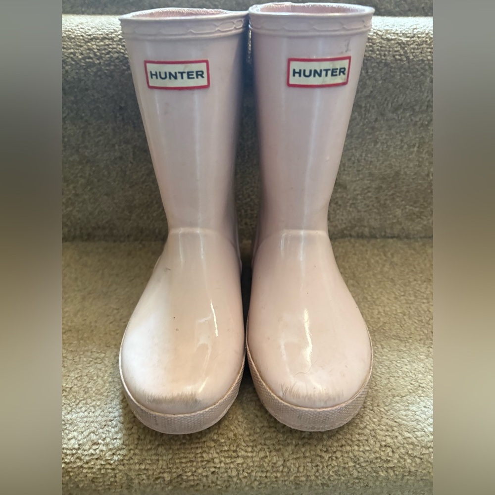 Hunter Blush Waterproof Boots